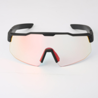 Lunettes de soleil de sport intelligentes Bluetooth, verres à cristaux liquides, puce intelligente, changement de couleur en fonction de la lumière, protection UV400 à 100 %