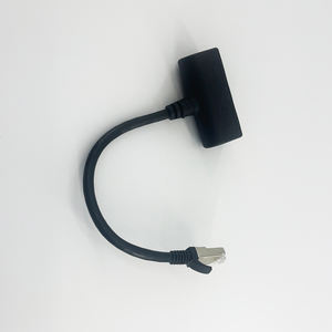 RJ45 kabel Splitter Ethernet 1 Male ke 3 Female LAN Splitter Ethernet untuk Cat5 Cat6 LAN adaptor konektor soket Ethernet - Product Image 3