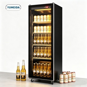 Vitrine Réfrigérée Premium pour Viande Fraîche avec Verre Courbé – Équipement de Boucherie pour Marché à la Viande et Restaurant – Réfrigérateur Commercial - Product Image 1