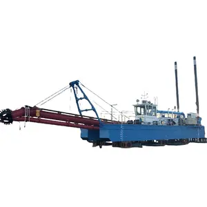 Draga idraulica piena di aspirazione della taglierina di Siemens 3500 m3/H per la costruzione del fiume/mare/porto