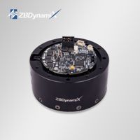 Actuador Robótico Planetario ZBDynamiX 36:1 ZPA72-10-36-D para Robot Colaborativo Humanoide, Robot Perro, Máquina Desmalezadora y Exoesqueleto