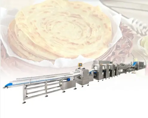 Volautomatische Roti Maker Chapati Maken Machine Nan Brood Paratha Maken Machine