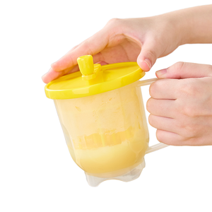 Cuiseur à œufs pour micro-ondes, fouet manuel réutilisable, grande capacité de 410 ml, en PP de qualité alimentaire, pour œufs brouillés, compatible lave-vaisselle, pour le petit-déjeuner - Product Image 1