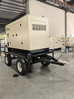 Generador Móvil Diésel de Bajo Ruido con Motor Yuchai Certificado por SYSF CE, 30-100Kw, con Control Remoto, 400V 50Hz, 100% de Eficiencia