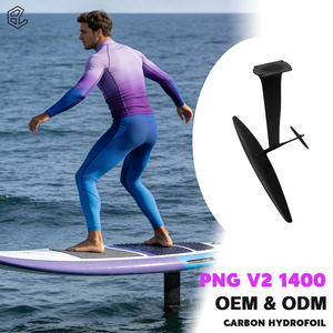 Ala de surf AXIS PNG 1400 V2 con mástil de carbono para efoil, parawing, wingfoil, kitesurf, foil y surf para pumping con hidroala. - Product Image 1