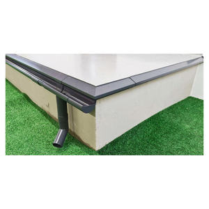 Canaleta de drenaje equilibrada para techos, terrazas y balcones con flujo de agua suave y sistema de protección exterior duradero - Product Image 3