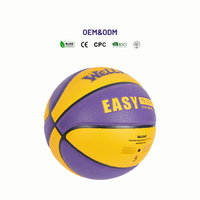 Ballon de basketball PU taille 5, thermocollé, résistant à l'eau, léger, marque Wellman, pour adultes, jeunes et enfants, rentrée scolaire, BSCI ISO9001 CE OEM