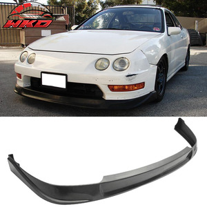 เหมาะสำหรับ Acura Integra 1994-1997 ชุดแต่งกันชนหน้าสไตล์ Concept สีดำดิบ - Product Image 1