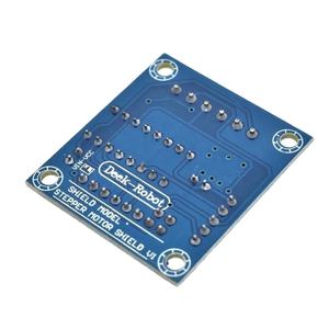 Factory Outlet <span class=keywords><strong>L293D</strong></span> <span class=keywords><strong>Mini</strong></span> 4 canales CH Motor Drive Shield Módulo de placa de expansión Módulo de corriente de alto voltaje MEGA 2560 - Product Image 5