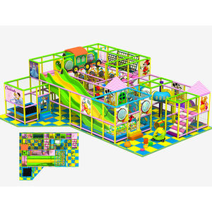 <span class=keywords><strong>Grand</strong></span> parc de jeux intérieur parent-enfant avec de nombreux styles et des jeux de haute qualité pour les enfants - Product Image 4