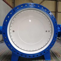 Válvula de Mariposa de Acero Fundido WCB de Alta Resistencia con Disco de Acero Inoxidable 316SS para Minería y Lodos