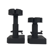 Pieds de meuble réglables en ABS, design moderne, anti-corrosion, installation facile, pour chambre, hôtel, cuisine – Approvisionnement direct usine