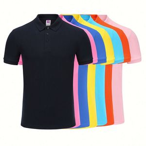 Design Custom Logo Color OEM Boys Anti-wrinkle Plus Size Yellow Screen Print Ice Silk T-<b>Shirts</b> & Polo <b>Shirts</b> - Product Image 6
