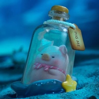 Nouveauté 2025 – 100 % Authentique – 52 Jouets – 8 Pièces/Boîte – Série Lulu Piggy Blue Ocean – Boîte Mystère – Figurines PVC à Collectionner – 12 ans et plus – Unisexe