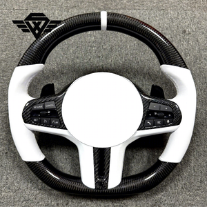 Volant en fibre de carbone pour F30 F31 F32 F20 E92 E60 E71 E70 M3 M4 M6 G20 G30 G21 G31 G80 G82 G87 - Product Image 1