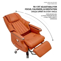Fauteuil de massage électrique de luxe léger, multifonctionnel, inclinable et ergonomique pour usage domestique et commercial