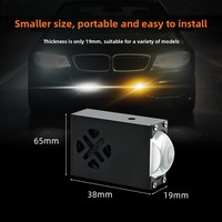 Nouveau phare de calandre de voiture Kemauto 12V LED bicolore 20W pour la modification/amélioration des phares de moto