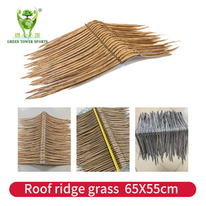 Tuiles de toit artificielles en forme de palmier, résistantes aux UV, pour couverture de toit synthétique en herbe pour Palapa, hôtel tropical, <span class=keywords><strong>cabane</strong></span> Tiki - Product Image 4