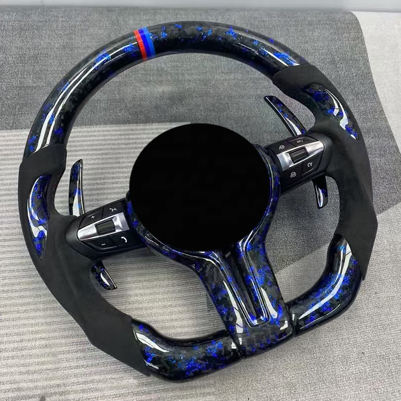 Forged Carbon Fiber Steering Wheel for BMW E92 E93 3 Series M3 - Custom Upgrade