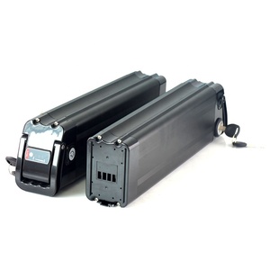 Batería de bicicleta eléctrica <span class=keywords><strong>48V</strong></span> 20Ah Paquete de batería tipo pez plateado Li-ion <span class=keywords><strong>18650</strong></span> Celdas 1000W Silver Fish ebike Paquete de batería de litio Scooter - Product Image 1