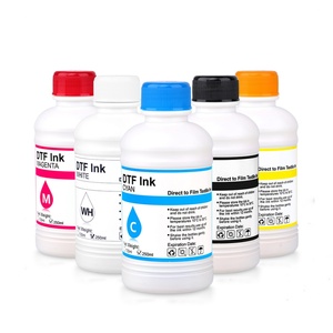 Encre textile universelle OCB 250ML/bouteille, encre pour imprimante DTF A3 pour l'impression sur t-shirts - Product Image 1