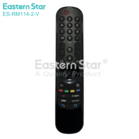 Télécommande vocale de remplacement ES-RM114-2-V Smart Magic 4K TV, télécommande universelle compatible avec les téléviseurs intelligents LG