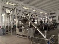 Pulvérisateur à disques électrique stable en acier inoxydable avec fonction automatique pour le broyage d'avoine, de millet et de céréales