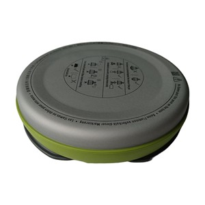 חדש הגעה לסיליקון מתקפל קיבולת 1-2l עם כיסוי הסיר anodized גימור כלי בישול חיצוני נייד - Product Image 5