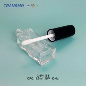 Tubes de gloss à lèvres uniques de 10 ml, logo personnalisé, tube de gloss à lèvres en verre de 10 ml, tubes de gloss à lèvres ondulés en verre vides de 10 ml - Product Image 6