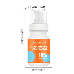 CHIC BEAUTE โฟมล้างหน้าผสมซัลเฟอร์ 10% ช่วย<span class=keywords><strong>ลด</strong></span><span class=keywords><strong>สิว</strong></span> ฟื้นฟูผิว กระชับรูขุมขน ควบคุมความมัน สำหรับผิวหน้าและผิวกาย - Product Image 2