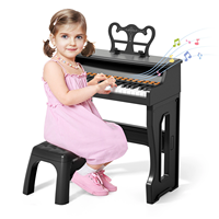 Good Quality Multi-Functional 37 Keys Plastic Colorful Unisex Children's Practice Classical Piano Music Educational Toy Model