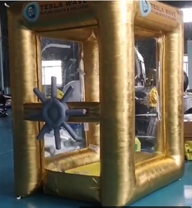 定制环保充气送钱机和气球帐篷，用于促销 - Product Image 1