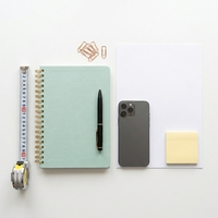 Carnet à spirales haut de gamme en cuir PU végétalien, logo personnalisé, directement de l'usine, journal à couverture rigide pour le bureau, l'école et la planification