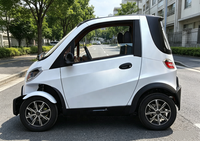 Véhicule électrique EV-GO certifié CEE à 4 roues, charge nominale maximale de 300 kg, autonomie de 45 km, capacité nominale de 2 personnes, direction à gauche, voiture neuve