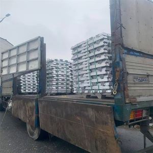 Lingots d'aluminium pur à 99,9 %, vente directe usine, prix le plus bas, lingots de métal de récupération à haute pureté - Product Image 5