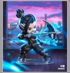 Offre Spéciale – Lot de 10 figurines originales de la série de jeux Overwatch : Reaper, Genji, Mystery Box, Mercy, Hanzo – Boîte mystère pour collection - Product Image 3