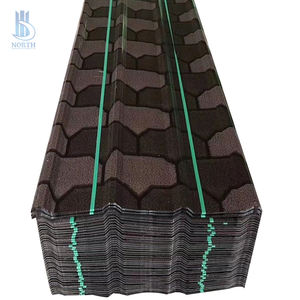 <span class=keywords><strong>Precio</strong></span> DE FÁBRICA DE China, hojas de techo corrugado galvanizadas de colores, Panel de techo de Metal <span class=keywords><strong>trapezoidal</strong></span> de 0,12-0,7mm de espesor - Product Image 6