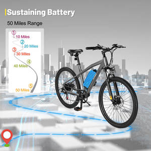 Actbest Vélo de montagne électrique hybride pour adultes, 48V, 27,5 pouces, léger, livraison gratuite, déstockage US - Product Image 5