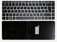 Ordinateur portable pour clavier HP Elitebook 740 745 840 G3 G4 UK 836308-031. 819877 Clavier d'ordinateur rétro-éclairé avec point