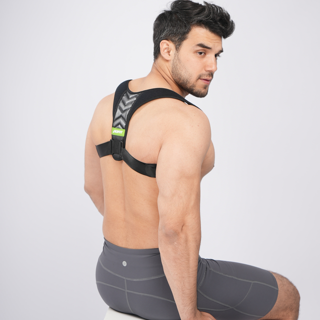 High Quality Comfortable Breathable Body Shaper Slim Posture Correct Belt Direct Manufacturer Density Sponge Cloth Back Support