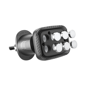 Hotsale Upgraded Custom Logo Metal Gancho Magnético Suporte Do Telefone Do Carro Suporte Magnético Do Telefone Celular Air Vent Mount Com 6 Ímã Forte - Product Image 5