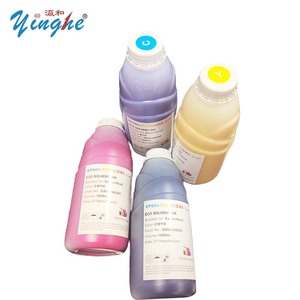 Eco solvente de alta capacidad 1L para impresión de pancartas digitales y pegatinas Compatible con cabezales de impresión DX5 XP600 I3200 en la máquina - Product Image 3