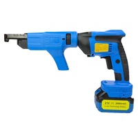 Pistola de Clavos Inalámbrica Kaqi Tools DP-821045, Pistola de Clavos Automática de Cadena para Trabajos en Madera y Techos con Cabezal de Plástico