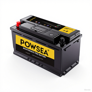 Precio al por Mayor, Nueva Batería de Plomo-Ácido para Automóvil POWSEA de Alto CCA 880, Libre de Mantenimiento, DIN92, <span class=keywords><strong>12V</strong></span>, <span class=keywords><strong>92Ah</strong></span> - Product Image 1