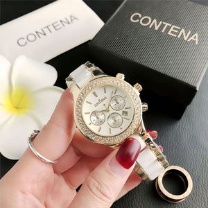 Reloj clásico de lujo con diamantes de imitación de cuarzo para mujer, reloj de pulsera premium para chica, reloj de cuarzo de calidad cristalina para damas, resistente al agua. - Product Image 5
