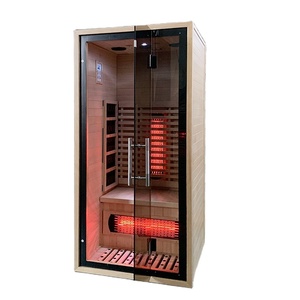 Hot Sale <strong>Canada</strong> Hemlock Traditional Steam Sauna <strong>Stove</strong> Sauna Room for Therapy - Product Image 1