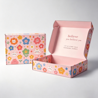 Service personnalisé, boîtes d'expédition élégantes et attrayantes, aspect charmant, pour emballer de petits cadeaux