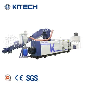 Kitech High Quality Plastic PP PE Film Pelletizing Machine Machinery Line With Good Service