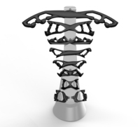Farbenfroher Fitness-Kabelzug-Aufsatz Verstellbarer Mag-Griff Einstellbare Lat-Pulldown-Mag-Griffstangen