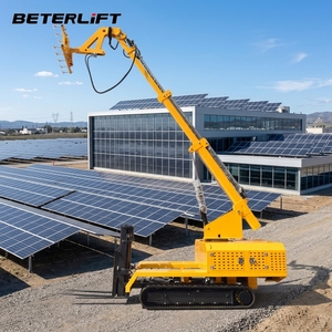 Nouvelles outilles robotisées pour l'installation de panneaux photovoltaïques : Véhicule de levage à ventouse pour modules PV sur sites solaires utilitaires - Product Image 2